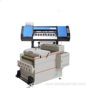 CMYK White Ink DTF Plotter Printer PET Film 60cm Heads for T-shirts Hoodies